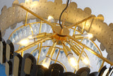Modern American pendant diamond crystal chandelier -8 bulbs