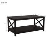 Coffee Table Oxford End Table-Black Color