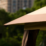 U-style Gazebo Canopy Soft Top Outdoor Patio Gazebo Tent Garden Canopy for Your Yard, Patio, Garden, Outdoor or Party