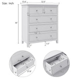 King 5 piece Bedroom Set (bed+nightstands+chest+dresser）