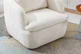 COOLMORE Swivel Barrel Chair, Comfy Round Accent Sofa Chair for Living Room, 360 Degree Swivel