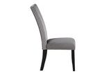 7-piece Dining Table Set with 1 Faux Marble Dining Rectangular Table and 6 Upholstered Chairs