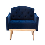 COOLMORE Accent  Chair  ,leisure single sofa  with Rose Golden  feet