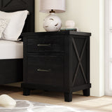 Queen Rustic Farmhouse Style Bedroom Set