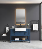 Solid Wood Bathroom Vanities Without Tops 48 in. W x 20 in. D x 33.60 in. H   Bath Vanity