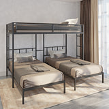 Triple twin bunk bed