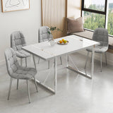 Dining Table Rustic Industrial Rectangular