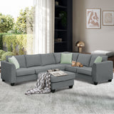 Grey Sectional Sofa