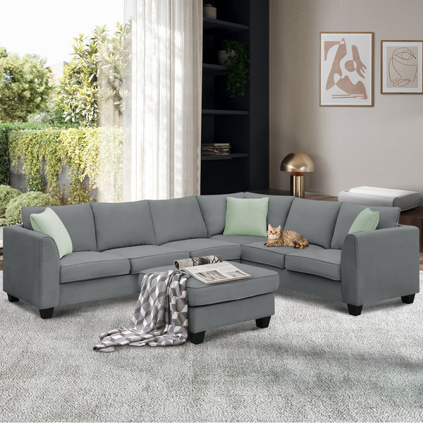 Grey Sectional Sofa