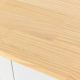 White Kitchen Island Cart