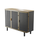 Modern Sideboard, Freestanding Sideboard Storage Cabinet Entryway Floor Cabinet for Living Room Office Bedroom