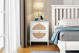 Allen 2 Drawer side table, Display Rack for Bedroom or Living Room