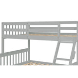 Twin Over Full Bunk Bed with Trundle