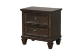 King 5 Piece Storage Bed in Walnut made with Solid Wood