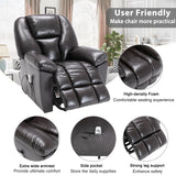 Orisfur. Power Lift Chair with Adjustable Massage Function, Recliner Chair with Heating System for Living Room