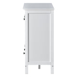 Accent Cabinet Modern Console Table Sideboard for Living Room Dining Room With 2 Doors, 3 Drawers