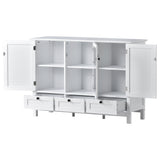 Accent Cabinet Modern Console Table Sideboard for Living Room Dining Room With 2 Doors, 3 Drawers