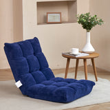 Modern Folding Lounge Chaise, 5 Reclining Position s -  Video Gaming Sofa