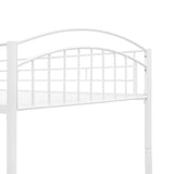 Twin Over Twin Metal Bunk Bed,Divided into Two Beds