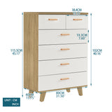 Drawer dresser cabinet, solid wood
