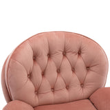 Accent chair  TV Chair  Living room Chair Pink sofa with Ottoman