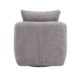 COOLMORE Swivel Barrel Chair, Comfy Round Accent Sofa Chair for Living Room, 360 Degree Swivel Barrel Club Chair, Leisure Arm Chair for Nursery, Hotel, Bedroom, Office, Lounge