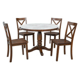 5 Piece Dining Table and Chairs Set