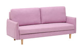Modern Pink Storage Sofa Multifunctional Folding Living Room Sofa Bed Furniture