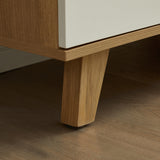Drawer dresser cabinet, solid wood