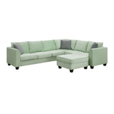 Light Green Sectional Sofa