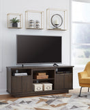 Ashley Brazburn 66" Dark Brown Contemporary TV Stand W955-68