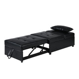 Black sofa bed