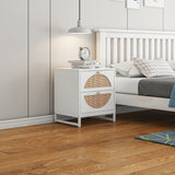 Allen 2 Drawer side table, Display Rack for Bedroom or Living Room
