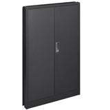 Metal Storage Cabinet with Locking Doors and Adjustable Shelf, Folding Filing Storage Cabinet , Folding Storage Locker Cabinet for Home Office, Garage