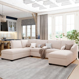 Modern Large  U-Shape Sectional Sofa