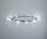 Modern American round crystal chandelier -12 bulbs