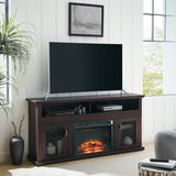 TV Stand for TVs up to 65" with Electric Fireplace