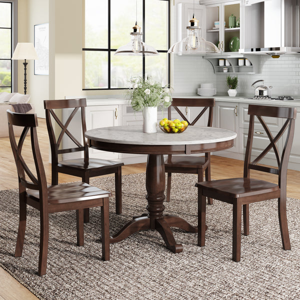 5 Piece Dining Table and Chairs Set