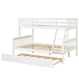 Twin Over Full Bunk Bed with Trundle