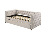 Romona Full Daybed & Twin Trundle Beige