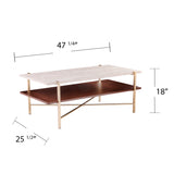 Ardmillan Rectangular Cocktail Table w/ Storage