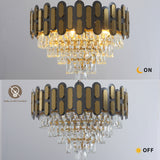Modern American pendant diamond crystal chandelier -8 bulbs