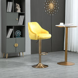 COOLMORE  Bar Stools with Back and Footrest Counter Height Dining Chairs