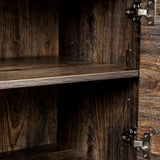 TV Stand Mid-Century Wood Modern Entertainment Center Adjustable Storage Cabinet TV Console for Living Room