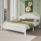 King 4 Piece Traditional White Bedroom Sets
