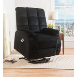 Black Recliner w/Power Lift & Massage chair