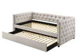 Romona Full Daybed & Twin Trundle Beige