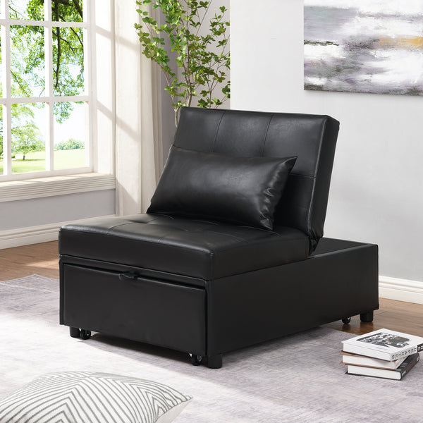 Black sofa bed