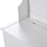 Hall Tree with 4 Hooks and Hinged Lid, Coat Hanger, Entryway Bench, Storage Bench