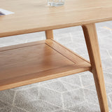 Solid wood Top plate Desk Coffee table